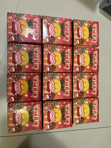 Lot of 12 Mystery Mini Collectible Figures - New in Box (Christmas Theme)