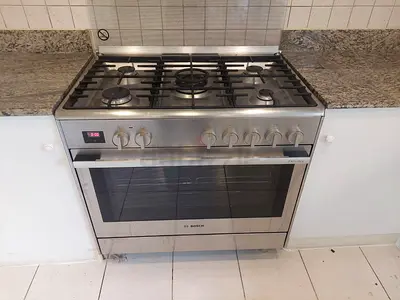 Bosch New Model Top Gas Oven Electric Combination 90cm Freestanding