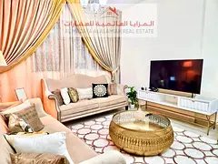 for rent monthly A fully furnished One-bedroom Two-bathroom apartment in Al Taawun Manazel 3 Tower