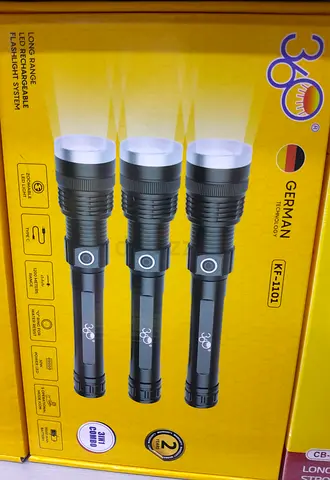 LED rechargeable Flashlight 3 in 1 - Brand new