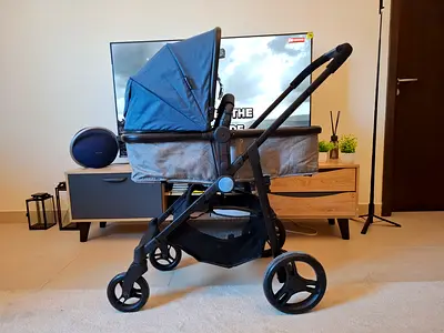 Kinderkraft 2-in-1 Baby Stroller and Bassinet
