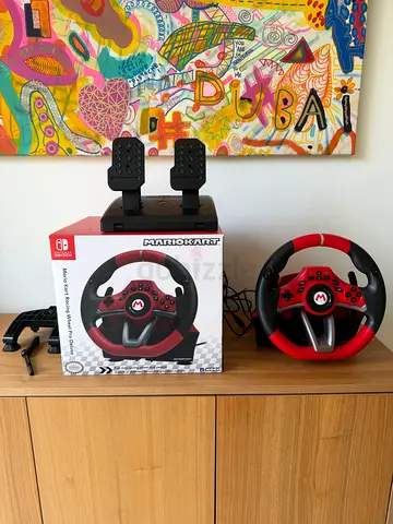 Mario Kart Racing Wheel Pro Deluxe Controller with Pedals (Nintendo Switch)