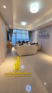 Luxury apartment, first occupancy, one bedroom and living room with balcony, gym, and swimming pool.