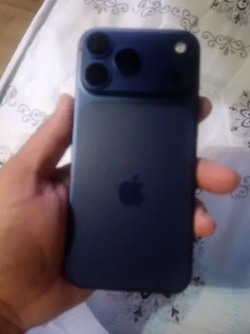 iPhone (blue) - Good Condition, Dual Camera Back Case Included
