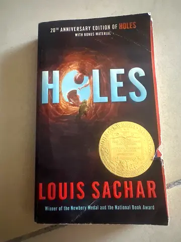 Holes by Louis Sachar - 20th Anniversary Edition (Paperback)