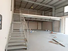 Maximize Your Space with a Two-Level Warehouse | 4,990 Sq. Ft. | Mezzanine | 22.17 KW | Al Sajaa
