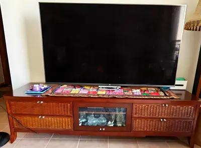 Solid Wood TV Cabinet/Console