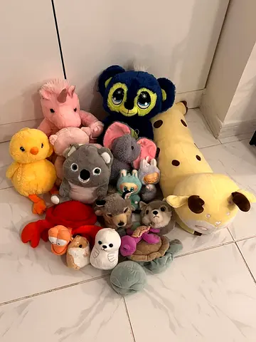 Bundle soft toys