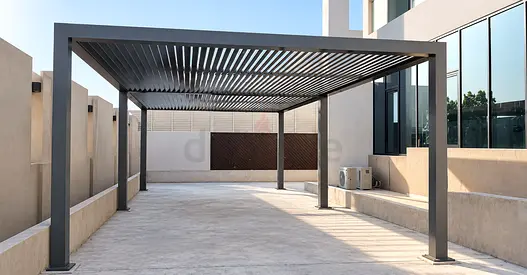 Modern Aluminum Louvered Pergola