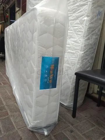 Single 90x190cm spring soft mattress.  Same day delivery available