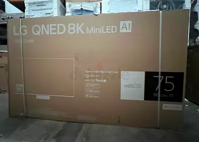 New LG TV 75-Inch QNED 8K Mini-LED with AI Magic Remote 75QNED99T6B with Box