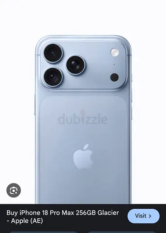 I phone 18 pro max 256 (GLACIER)