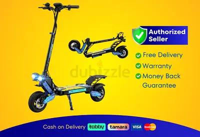 Wind Horse Electric Scooter 1500W 48V, H7 | Brand New |  Warranty | FREE  Delivery