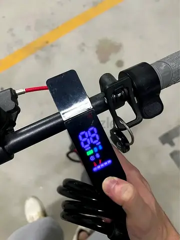 Electric Scooter with Digital Display