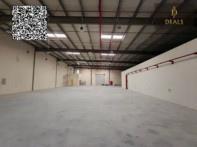 Warehouse for Rent in Ajman | 29,000 Sq. Ft. Plot | 230 KW Electricity | Worker Accommodation