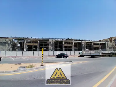Huge Commercial Showrooms Complex for Rent in Al Mowaihat 3, Ajman | Direct on Granada St | 60,000 Sq.Ft | Free Parking | AED 4,020,000 (Negotiable)