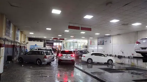 A Running Carwash on prime location for sale.