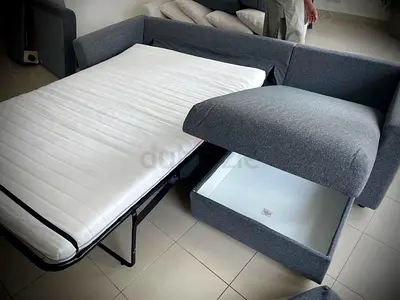 Excellent condition IKEA vimle l'shape sofa bed