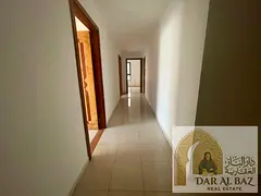 Now available for annual rent in Al Majaz 2, Sharjah: a unit featuring three well-sized bedrooms, a