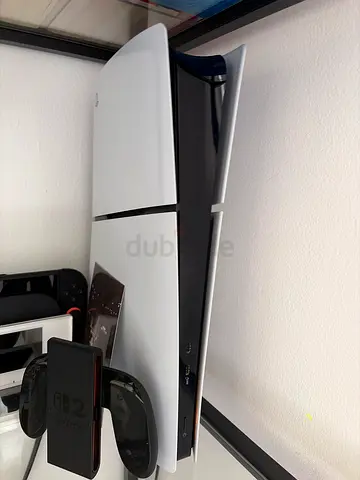 Sony PlayStation 5 slim with asus monitor