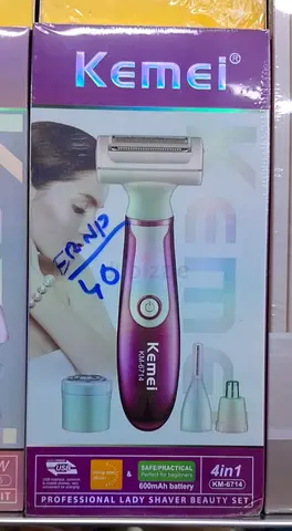 Kemei Professional Lady Shaver Beauty Set - Brand new