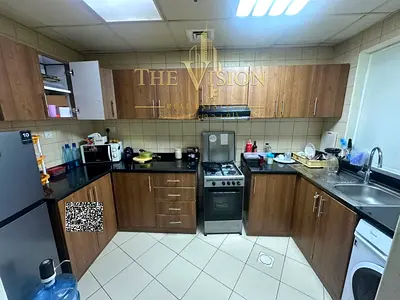 1bhk For rent, furnished, with an open kitchen.