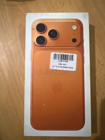 Apple iPhone (boxed) - Orange, factory-sealed box