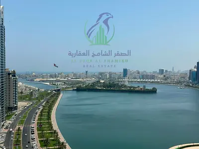 شقة 4 غرف وصالة للإيجار في المجاز 3 | غرفة خادمة ماستر | 5 حمامات | بلكونة | موقف سيارة | مسبح وجيم مجاناً
