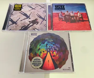 3 Muse Music CD’s