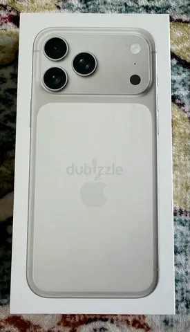 iPhone 17 Pro Max 256GB Silver | Factory Sealed | UAE TDRA