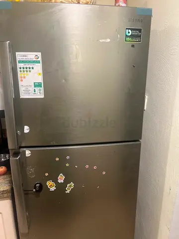 Samsung double-door refrigerator - used, good condition