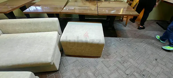 Light grey modular sofa set - 3 pieces
