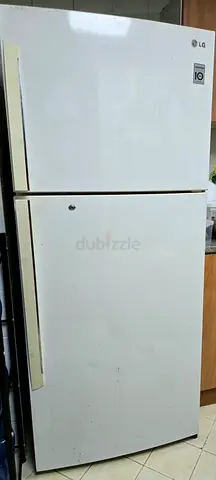 LG Top Freezer Refrigerator 2-Door — Good Working Condition