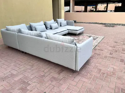 Like brand new Ikeà Sodhremn U Shape Sofa light gray