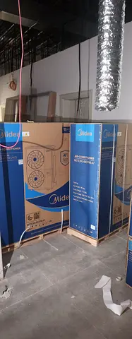 New Midea Ceiling Cassette Air Conditioner Units in Boxes