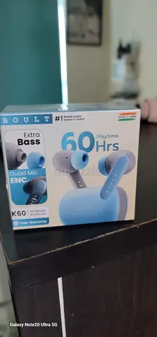 Boult Audio K60 True Wireless Earbuds - New in Box, Blue