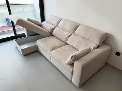 Ikea eskilstuna L shape sofa bed with storage