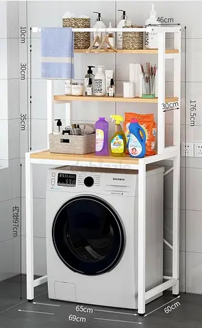 Front Load Washing Machine Storage Rack