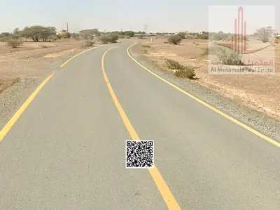 Prime Freehold Residential Land for Sale in Al Manama 8, Ajman | 4,833 Sq Ft | Second Plot from Main Road | Ideal for Villa or Investment