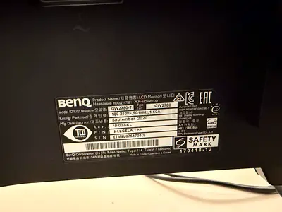 BenQ GW2780 27-inch LED Monitor - Good Working Condition