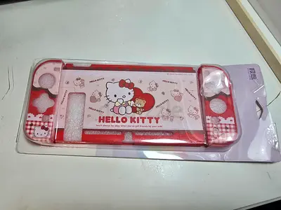 Hello Kitty Handheld Game Console Shell / Case (Unused, in Package)SWitch 1