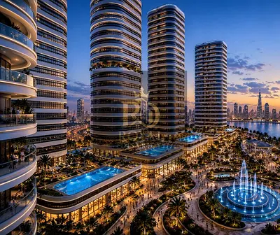 ادفع 86 ألف فقط كدفعه اولى وامتلك شقة غرفتين فاخرة بإطلالة بحرية مباشرة في برج لينار الممزر | مساحات واسعة | تملك حر بأرقى واجهات الشارقة البحرية