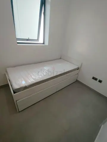 IKEA slakt bed under bed with 2 mattresses and 2 storage drawers underneath