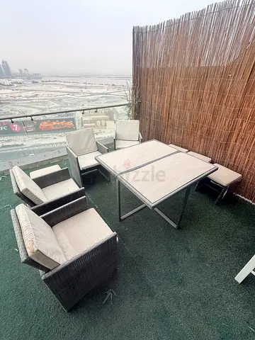 8 seater outside table
