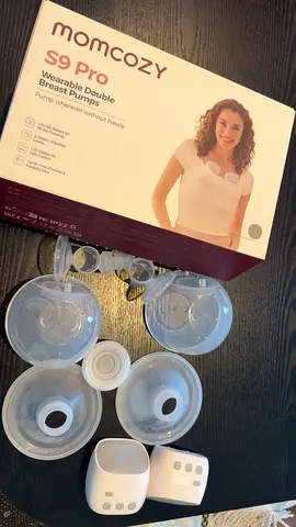 Momcozy S9 Pro Double Wearable Breast Pump – Grey