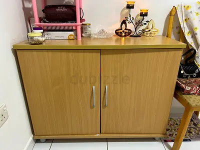 Two door cupboard