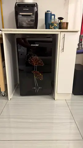 NIKAI 140L Gross / 90L Net, Single Door Refrigerator With Glass Finish