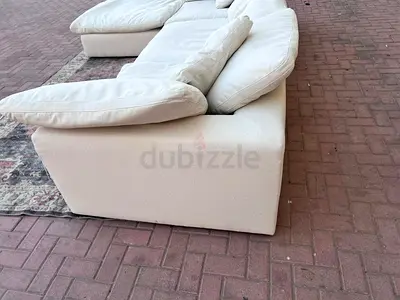 Premium Quality Marina Home feather 🪶 filled L Shape Sofa