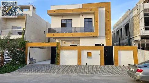 Luxury 5-bedroom villa for rent in the upscale Al Yasmeen neighborhood, Ajman. Enjoy the highest levels of comfort and privacy.