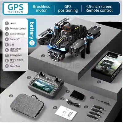 GPS Camera Drone 120° camera view cover